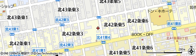 栄42条公園周辺の地図
