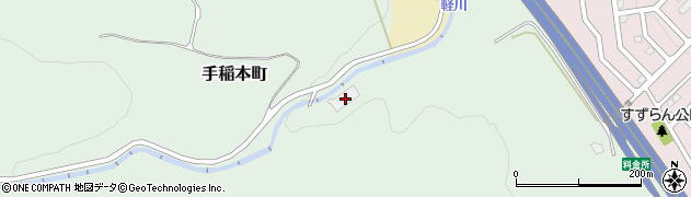 手稲本町ポンプ場周辺の地図