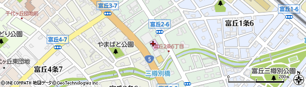 大五郎ゼット　手稲店周辺の地図