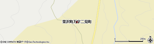 北海道岩見沢市栗沢町万字二見町周辺の地図