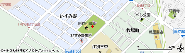 北海道江別市いずみ野25周辺の地図