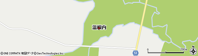 北海道鶴居村（阿寒郡）温根内周辺の地図