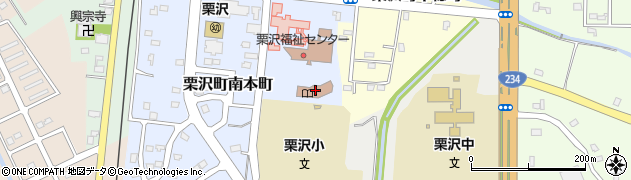 北海道岩見沢市栗沢町南本町41周辺の地図