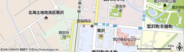 北海道岩見沢市栗沢町南本町8周辺の地図