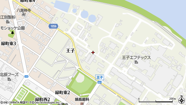 〒067-0001 北海道江別市王子の地図