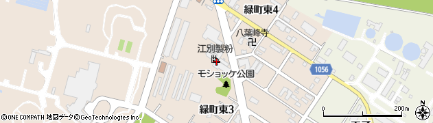 江別製粉株式会社周辺の地図