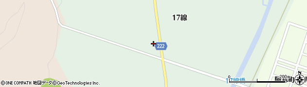 北海道釧路市阿寒町上舌辛１７線周辺の地図