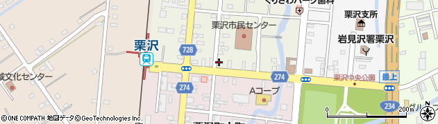 北海道岩見沢市栗沢町北本町134周辺の地図