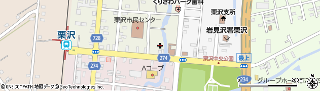 北海道岩見沢市栗沢町北本町171周辺の地図