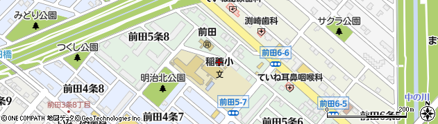 北海道札幌市手稲区前田５条7丁目周辺の地図