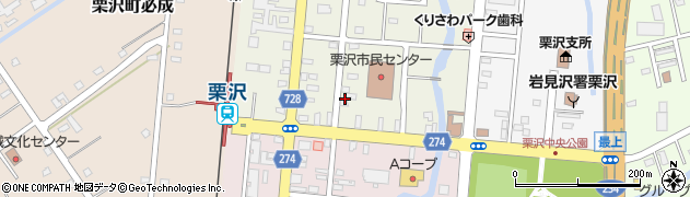 北海道岩見沢市栗沢町北本町123-1周辺の地図