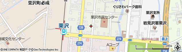 北海道岩見沢市栗沢町北本町108周辺の地図