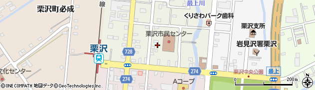 北海道岩見沢市栗沢町北本町138周辺の地図