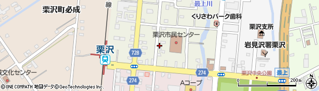 北海道岩見沢市栗沢町北本町138-2周辺の地図