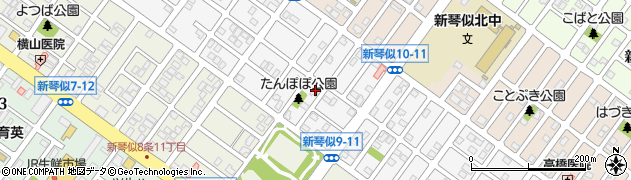 有限会社ネクスト札幌周辺の地図