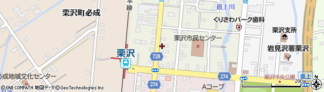 北海道岩見沢市栗沢町北本町59周辺の地図