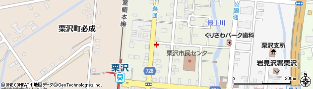 北海道岩見沢市栗沢町北本町68周辺の地図