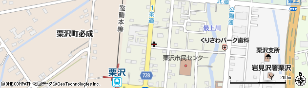北海道岩見沢市栗沢町北本町70周辺の地図