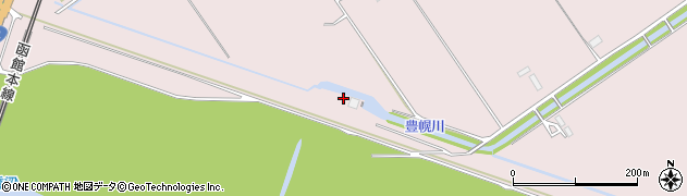札幌開発建設部　江別河川事務所幌向太排水機場周辺の地図