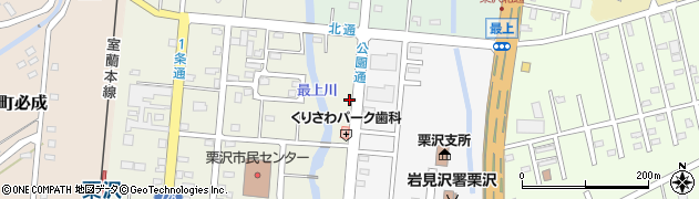 北海道岩見沢市栗沢町北本町78周辺の地図