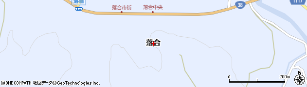 北海道空知郡南富良野町落合周辺の地図