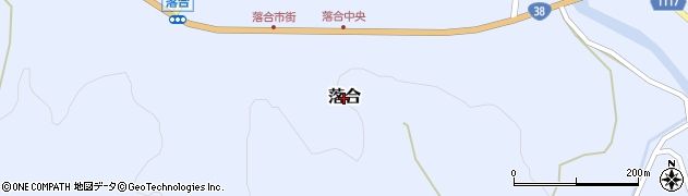 北海道南富良野町（空知郡）落合周辺の地図