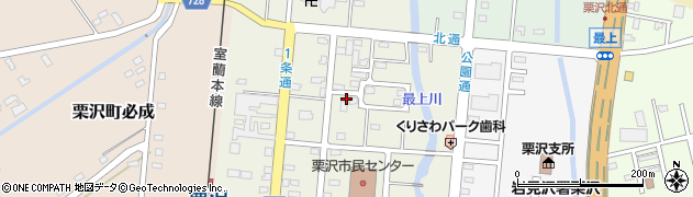 北海道岩見沢市栗沢町北本町150周辺の地図