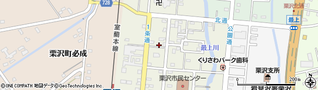 北海道岩見沢市栗沢町北本町95周辺の地図