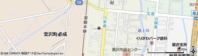 北海道岩見沢市栗沢町北本町26周辺の地図
