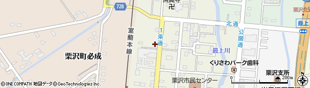北海道岩見沢市栗沢町北本町27周辺の地図