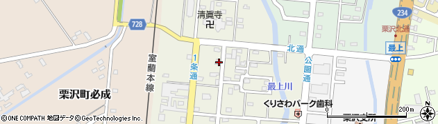 北海道岩見沢市栗沢町北本町89周辺の地図