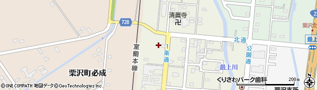 北海道岩見沢市栗沢町北本町33周辺の地図