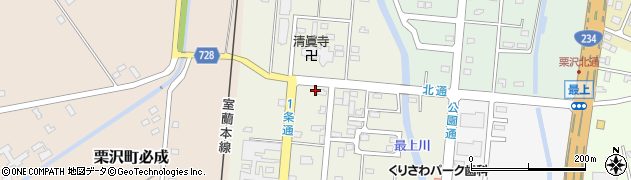 北海道岩見沢市栗沢町北本町87-5周辺の地図
