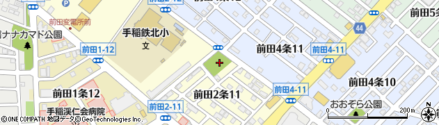 前田ほまれ公園周辺の地図