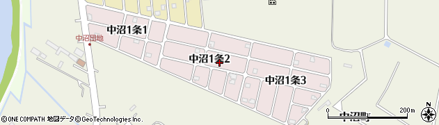 北海道札幌市東区中沼１条周辺の地図