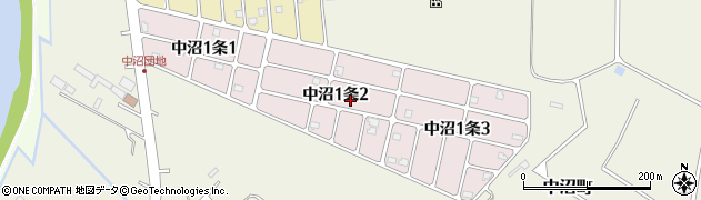 北海道札幌市東区中沼１条周辺の地図