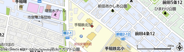ＴＨＲＥＥＰＰＹ手稲ショッピングセンター店周辺の地図