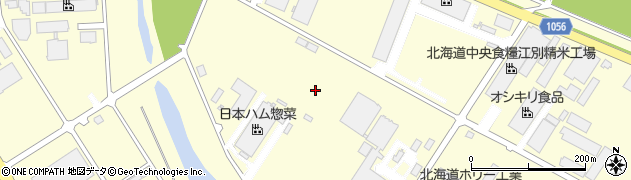 北海道江別市工栄町周辺の地図