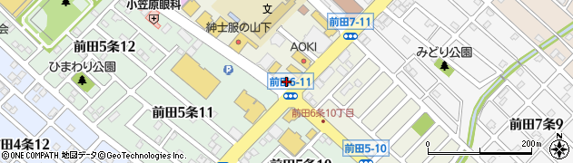 餃子の王将 手稲前田店周辺の地図