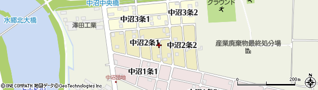 北海道札幌市東区中沼２条周辺の地図