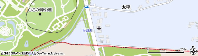 北海道札幌市北区篠路町太平221周辺の地図