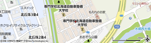 北海道札幌市東区中沼西２条周辺の地図