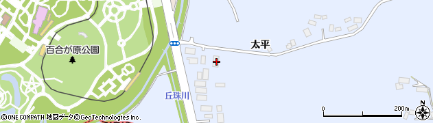 北海道札幌市北区篠路町太平223周辺の地図