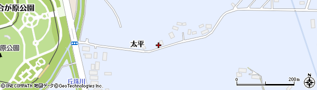 北海道札幌市北区篠路町太平208周辺の地図