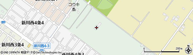 北海道札幌市北区新川788周辺の地図