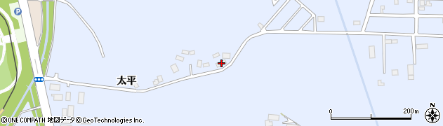 北海道札幌市北区篠路町太平242周辺の地図