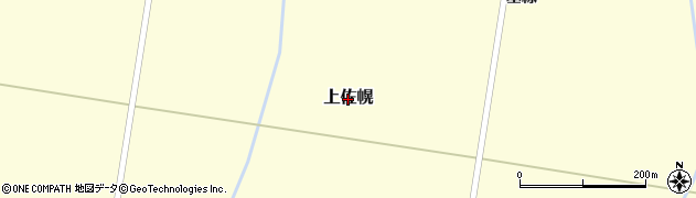 北海道新得町（上川郡）上佐幌周辺の地図