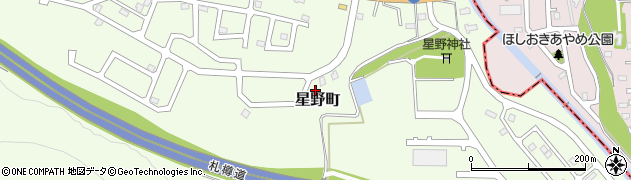北海道小樽市星野町22周辺の地図