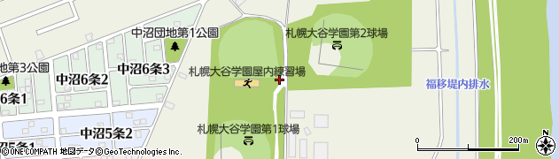 北海道札幌市東区中沼町36周辺の地図