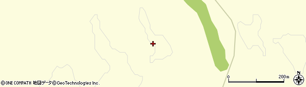 北海道標茶町（川上郡）塘路原野（北８線）周辺の地図